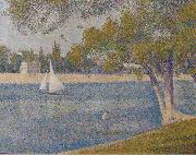 The river Seine at La Grande-Jatte